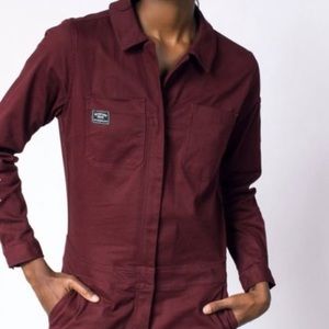 WILDFANG WORKWEAR COVERALL (Pomegranate)